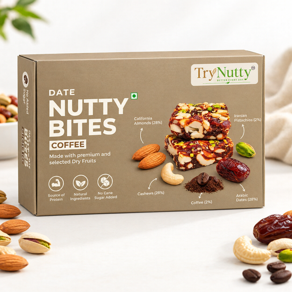 Date Coffee Nutty Bites